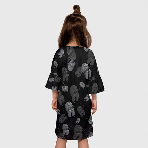 Детское платье AMONG US / 3D-принт – фото 4