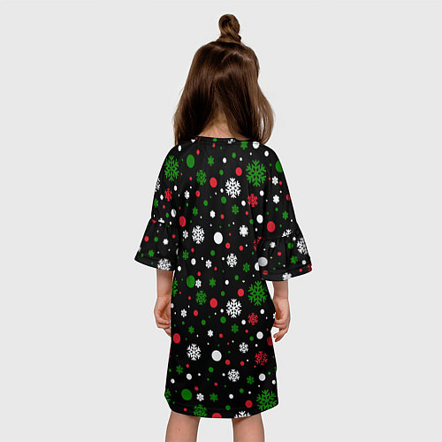 Детское платье Бык - олень / 3D-принт – фото 4