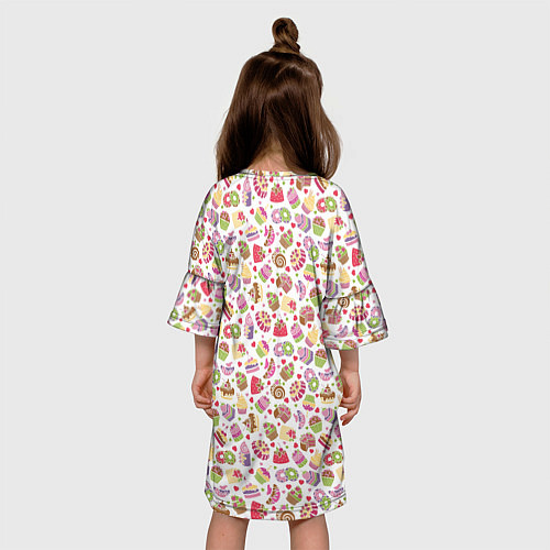Детское платье Сладкий рай / 3D-принт – фото 4