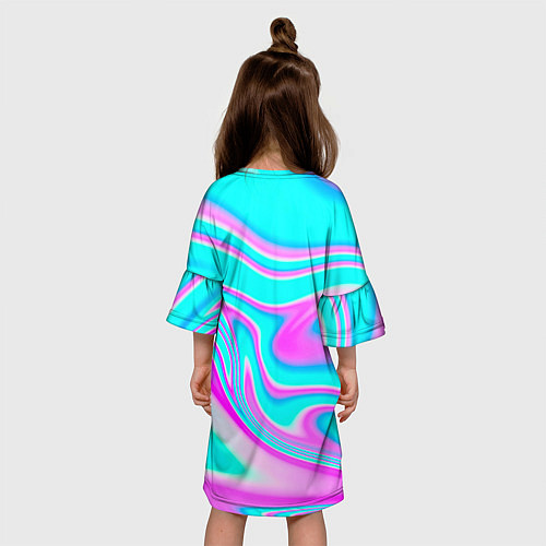 Детское платье Impostor Unicorn / 3D-принт – фото 4