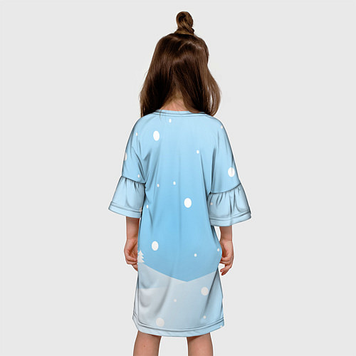 Детское платье SUS HAPPY AMONG US / 3D-принт – фото 4