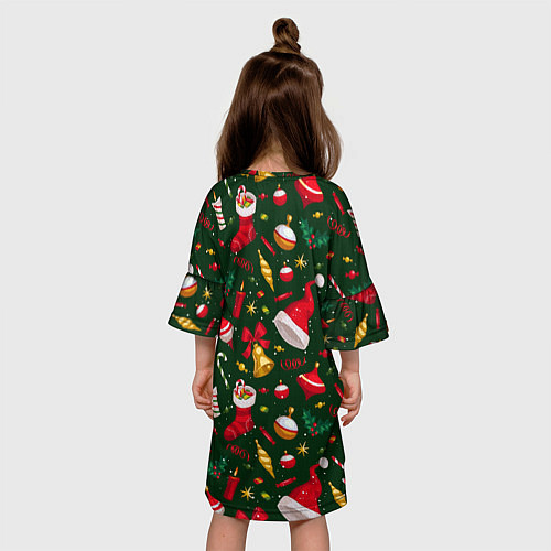 Детское платье Новый Год Среди Нас / 3D-принт – фото 4
