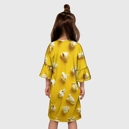 Детское платье Попкорн / 3D-принт – фото 4