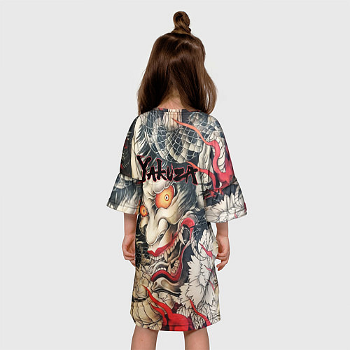Детское платье Самурай / 3D-принт – фото 4