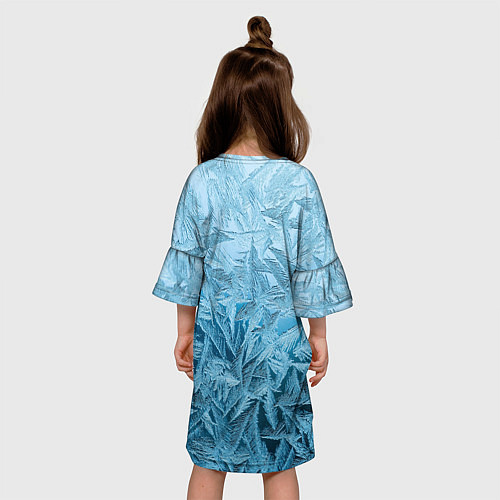 Детское платье Иней / 3D-принт – фото 4