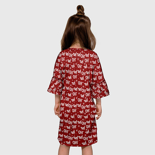 Детское платье Х0-Хо-Хо / 3D-принт – фото 4