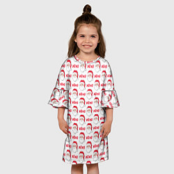 Платье клеш для девочки ХоХо, цвет: 3D-принт — фото 2