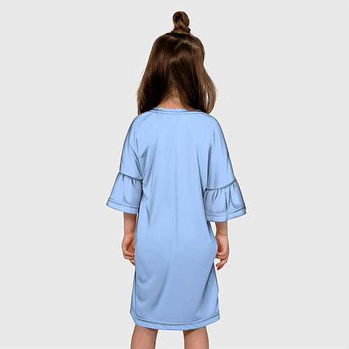 Детское платье Genshin impactГань Юй / 3D-принт – фото 4