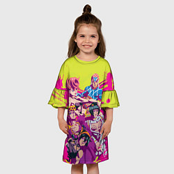 Платье клеш для девочки JoJos, цвет: 3D-принт — фото 2