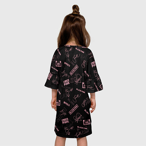 Детское платье BLACKPINK / 3D-принт – фото 4
