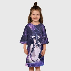 Платье клеш для девочки Альбедо, цвет: 3D-принт — фото 2