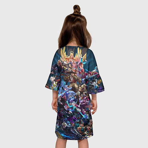 Детское платье Mobile Legends Z / 3D-принт – фото 4