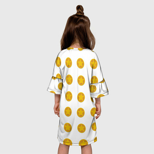 Детское платье Animal crossing - Isabelle / 3D-принт – фото 4