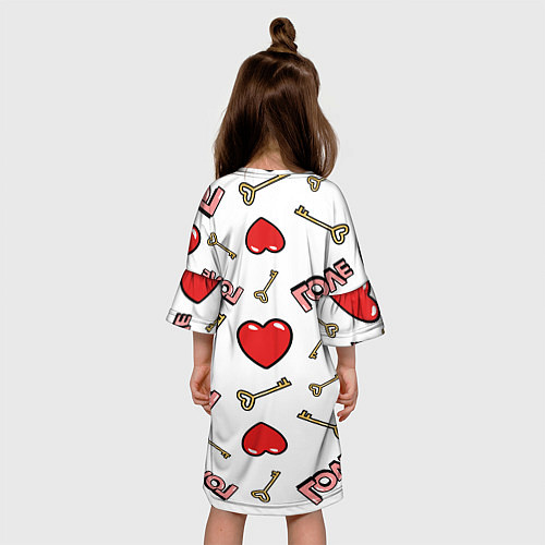 Детское платье Valentines Day / 3D-принт – фото 4