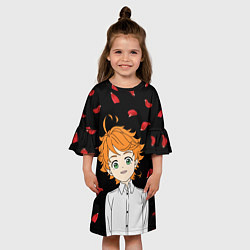 Платье клеш для девочки Обещанный НеверлендЭмма, цвет: 3D-принт — фото 2