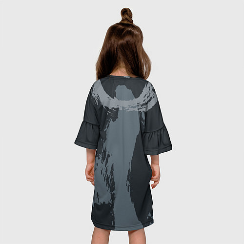 Детское платье Ворон / 3D-принт – фото 4