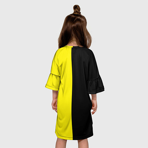 Детское платье INFINITI logo / 3D-принт – фото 4