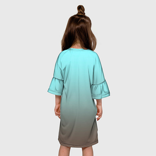 Детское платье Малыш хаски / 3D-принт – фото 4