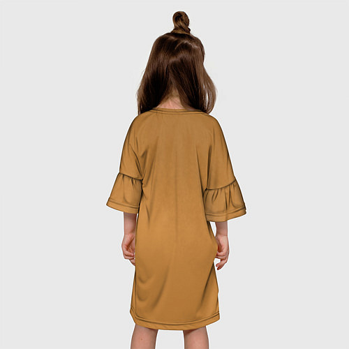 Детское платье Тигр / 3D-принт – фото 4