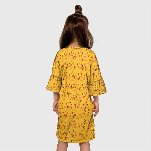 Детское платье Пикачу / 3D-принт – фото 4