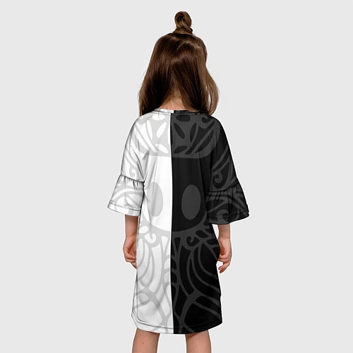 Детское платье HOLLOW KNIGHT ХОЛЛОУ НАЙТ / 3D-принт – фото 4
