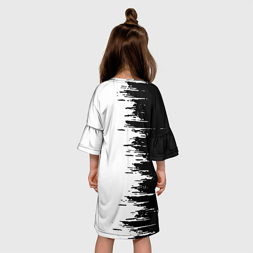Детское платье Чёрный клевер, / 3D-принт – фото 4