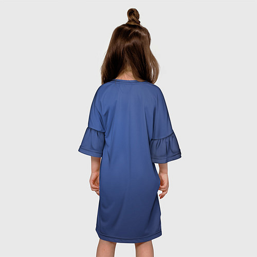 Детское платье Digital face / 3D-принт – фото 4