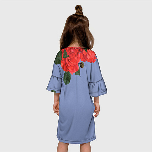 Детское платье LANA DEL REY / 3D-принт – фото 4