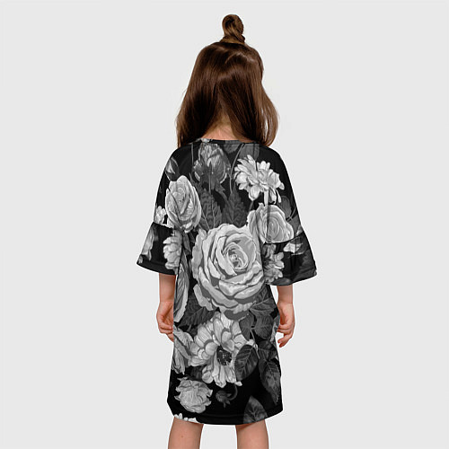 Детское платье Розы / 3D-принт – фото 4