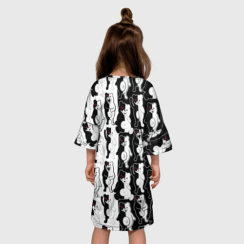 Детское платье MONOKUMA МОНОКУМА ПАТТЕРН / 3D-принт – фото 4