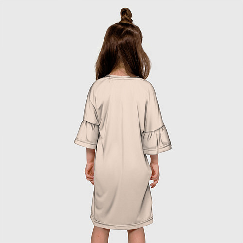 Детское платье Лиса / 3D-принт – фото 4