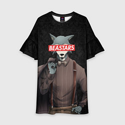 Платье клеш для девочки BEASTARS, цвет: 3D-принт