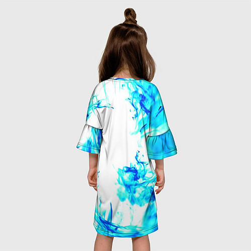 Детское платье КЛИНОК РАССЕКАЮЩИЙ ДЕМОНОВ / 3D-принт – фото 4
