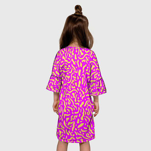 Детское платье Абстрактные узоры / 3D-принт – фото 4