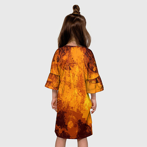 Детское платье Стимпанк / 3D-принт – фото 4