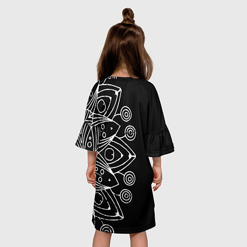 Детское платье Mandala / 3D-принт – фото 4