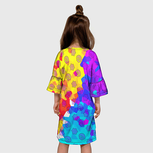 Детское платье Brawl StarsBelle / 3D-принт – фото 4