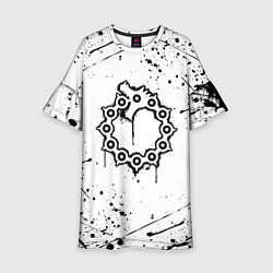 Платье клеш для девочки МЕЛИОДАС 7 СМЕРТНЫХ ГРЕХОВ, цвет: 3D-принт