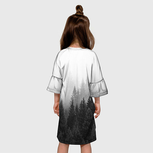 Детское платье СТРАХА НЕТ СЛАВЯНЕ / 3D-принт – фото 4