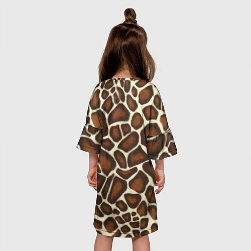 Детское платье Жираф / 3D-принт – фото 4