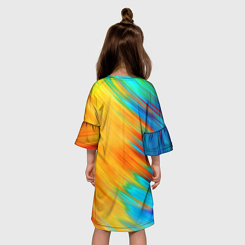 Детское платье Alone Astranaut / 3D-принт – фото 4