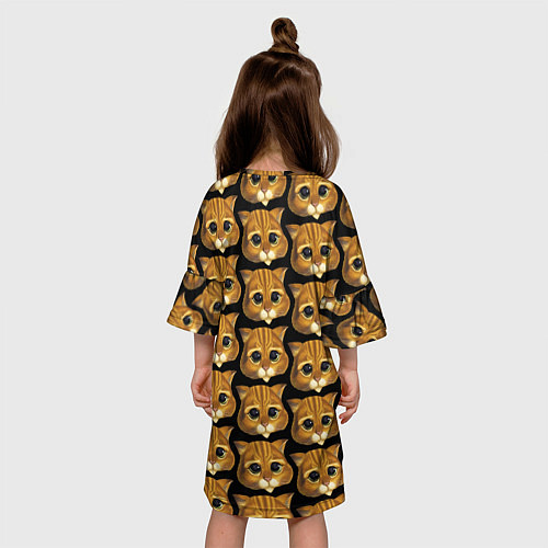 Детское платье Кот в сапогах из Шрека / 3D-принт – фото 4