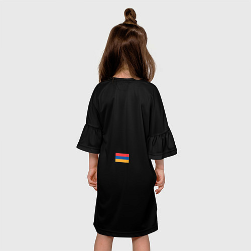 Детское платье ФОРМА АРМЕНИИ ФЛАГ ГЕРБ / 3D-принт – фото 4