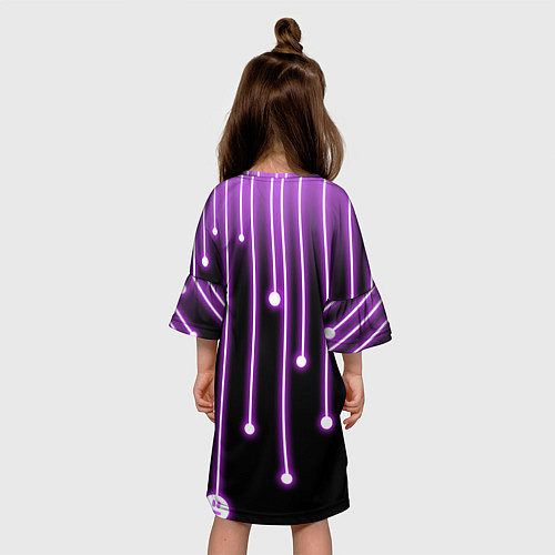 Детское платье LIGHT / 3D-принт – фото 4