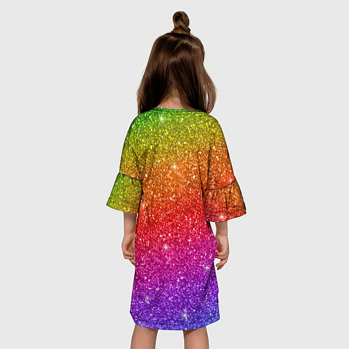 Детское платье Белль Belle Brawl Stars / 3D-принт – фото 4