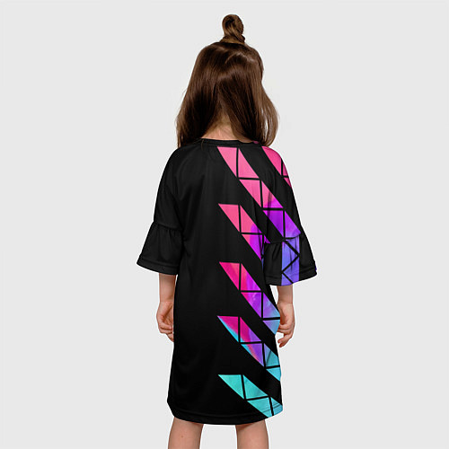 Детское платье AVICII RAIBOW / 3D-принт – фото 4