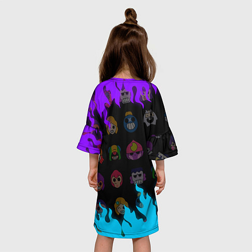 Детское платье SQUEAK 1 / 3D-принт – фото 4
