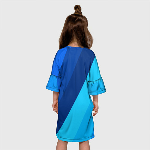 Детское платье Бернарду Силва Манчестер Сити / 3D-принт – фото 4
