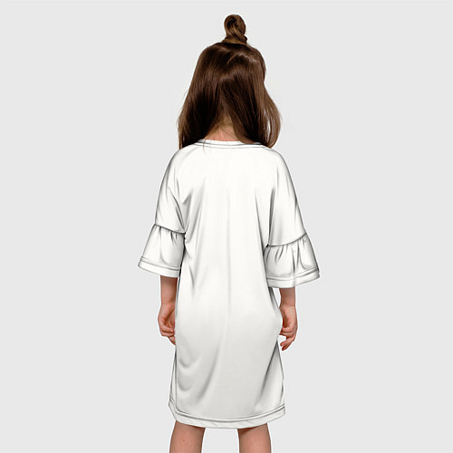 Детское платье Осьминог яркий / 3D-принт – фото 4