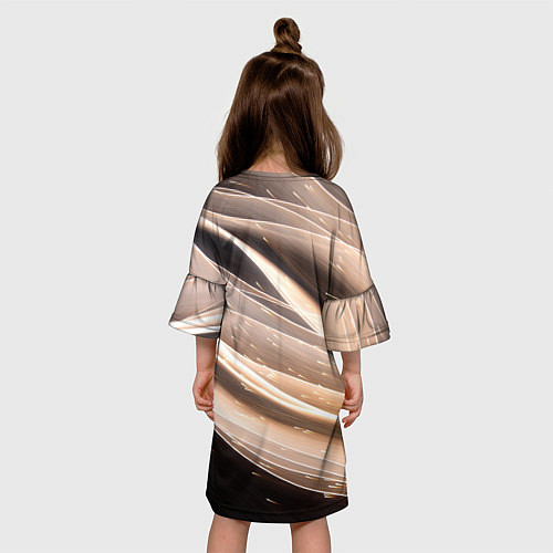 Детское платье МлеЧныЙ Путь / 3D-принт – фото 4